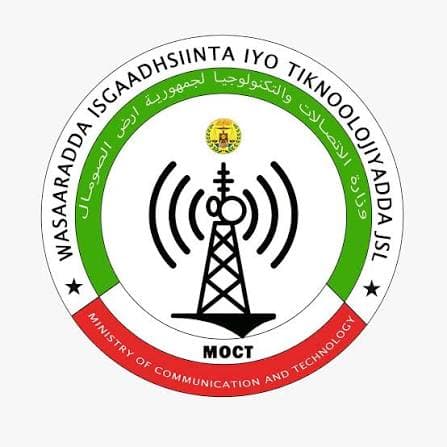 Ministry of Telecommunication in Somaliland logo
